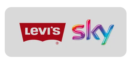 Levi's & Sky Logo Red Levi's Logo & Sky Logo