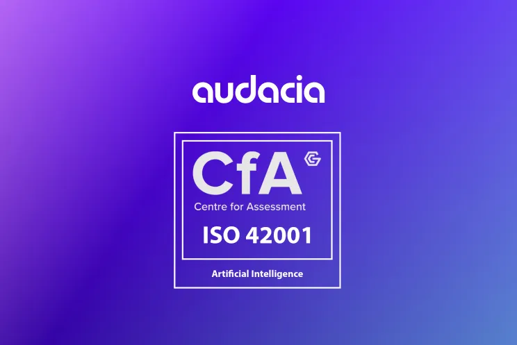 Audacia Achieves ISO 42001 Certification