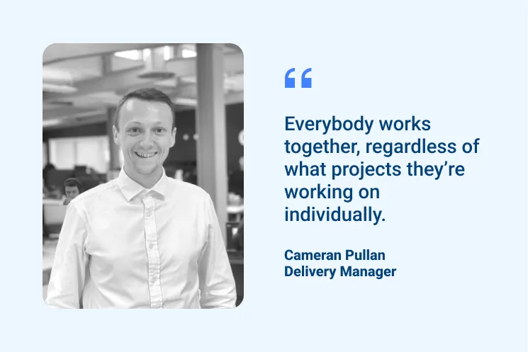Team Stories: Cameran Pullan, Senior Test Engineer