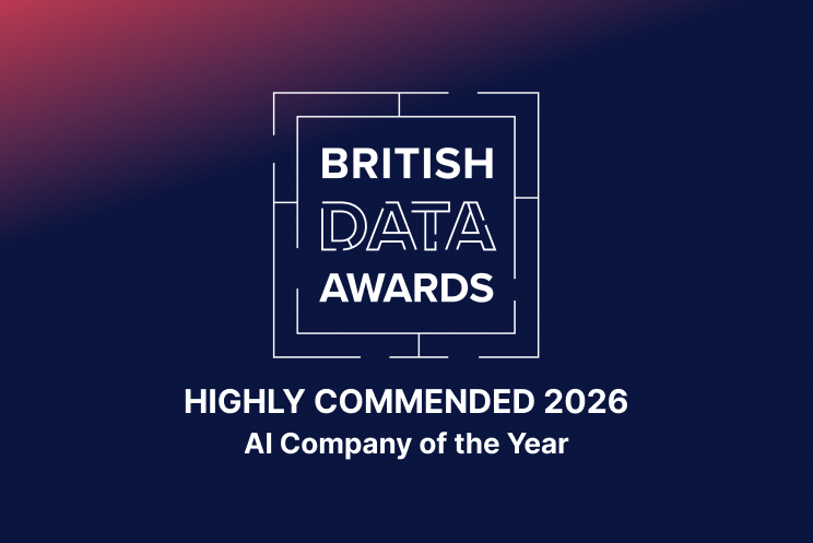 Audacia Highly Commended for AI Company of the Year at the British Data Awards 2026