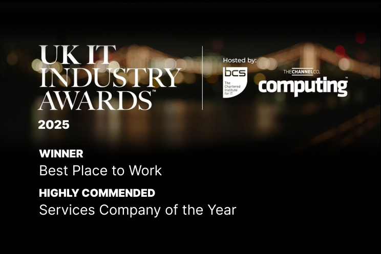 Audacia wins "Best Place to Work" at the UK IT Industry Awards