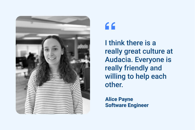 Team Stories: Alice Payne, Software Engineer